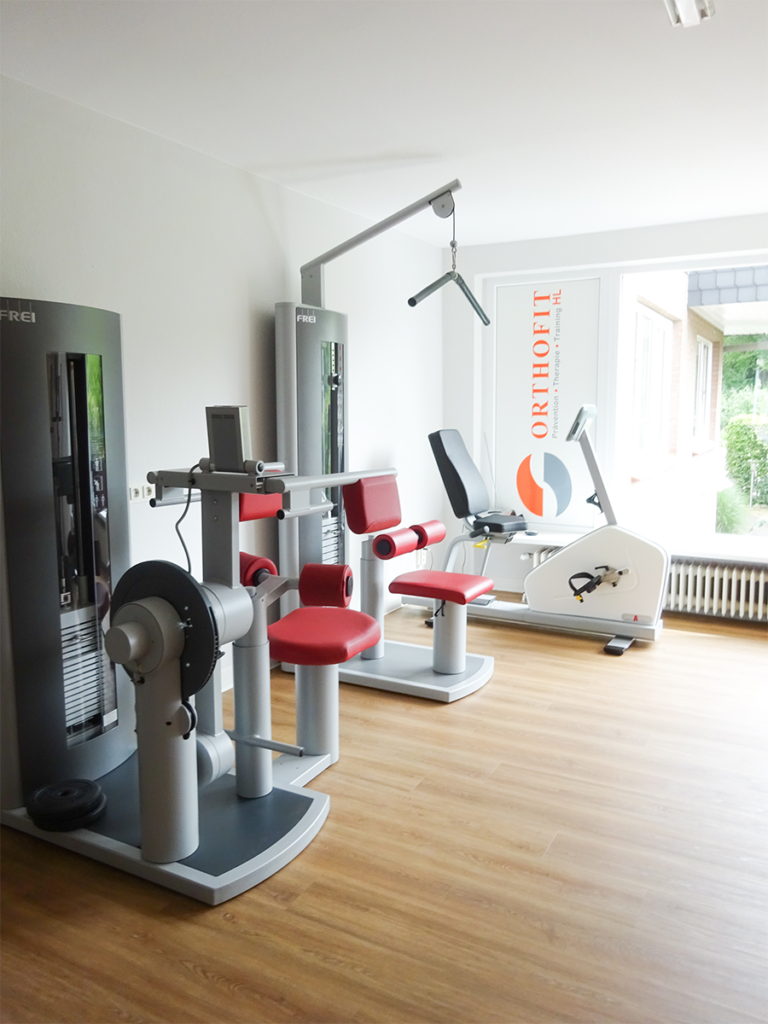 Heller und großer Geräteraum in Lübeck Schönböcken von einer Physiotherapie
