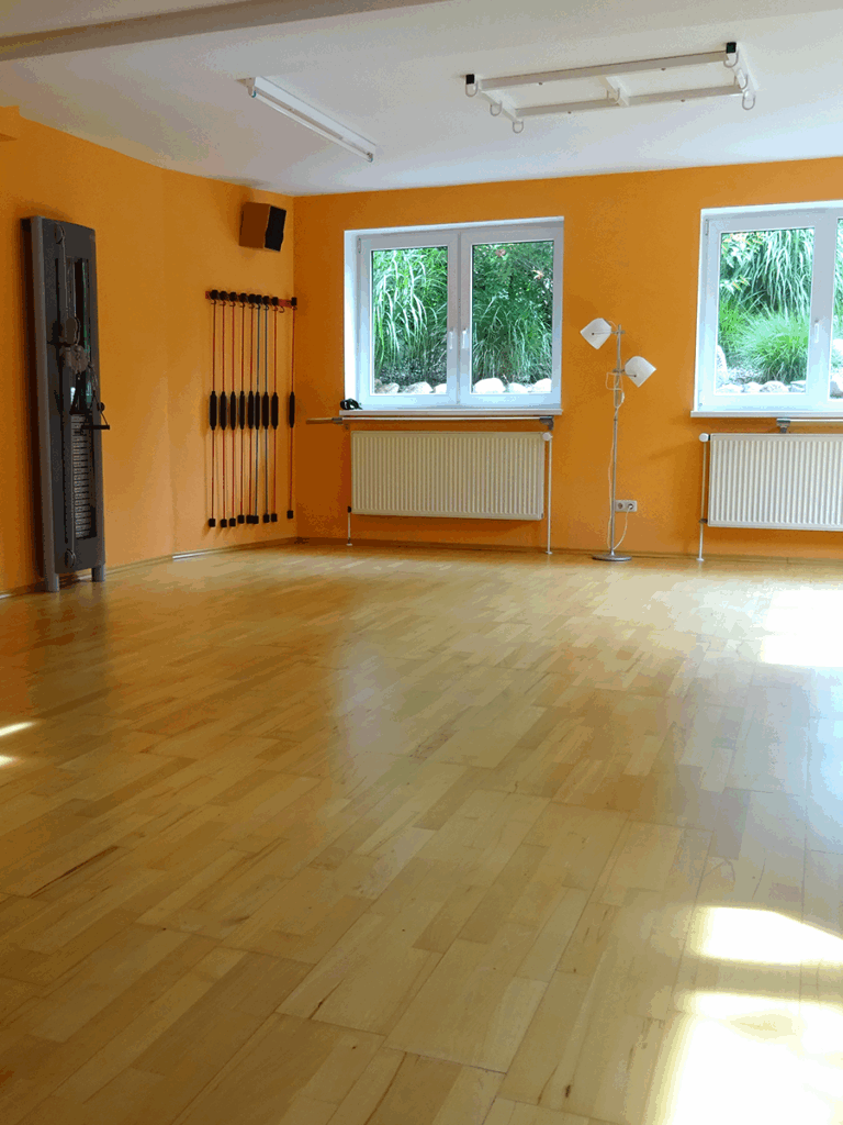 Fenster in Behandlungszimmer in Physiotherapie in Lübeck